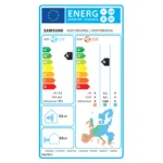 Samsung 360 Cassette 7 kW energetický certifikát