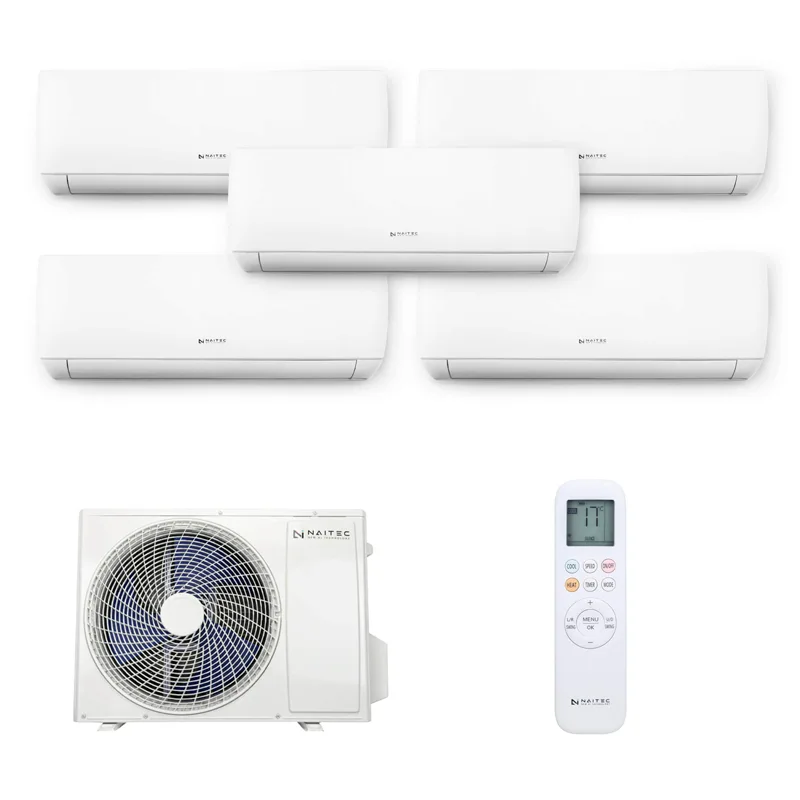 Naitec Multisplit - vonkajšia 12 kW + 5 x Naitec New Smart vnútorná 3,5 kW