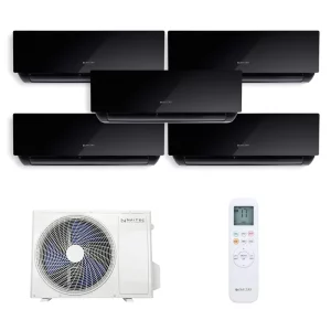 Naitec Multisplit - vonkajšia 12 kW + 5 x Naitec Onyx vnútorná 3,5 kW