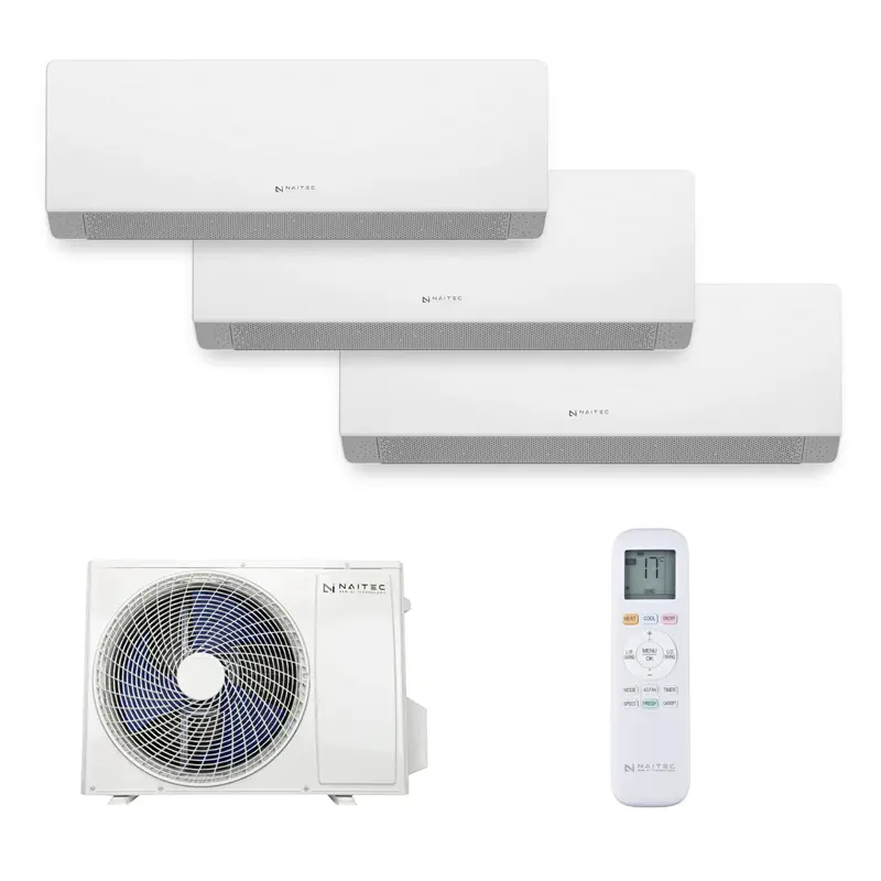 Naitec Multisplit - vonkajšia 8 kW + 3 x Naitec Sensitive Pro vnútorná 3,5 kW