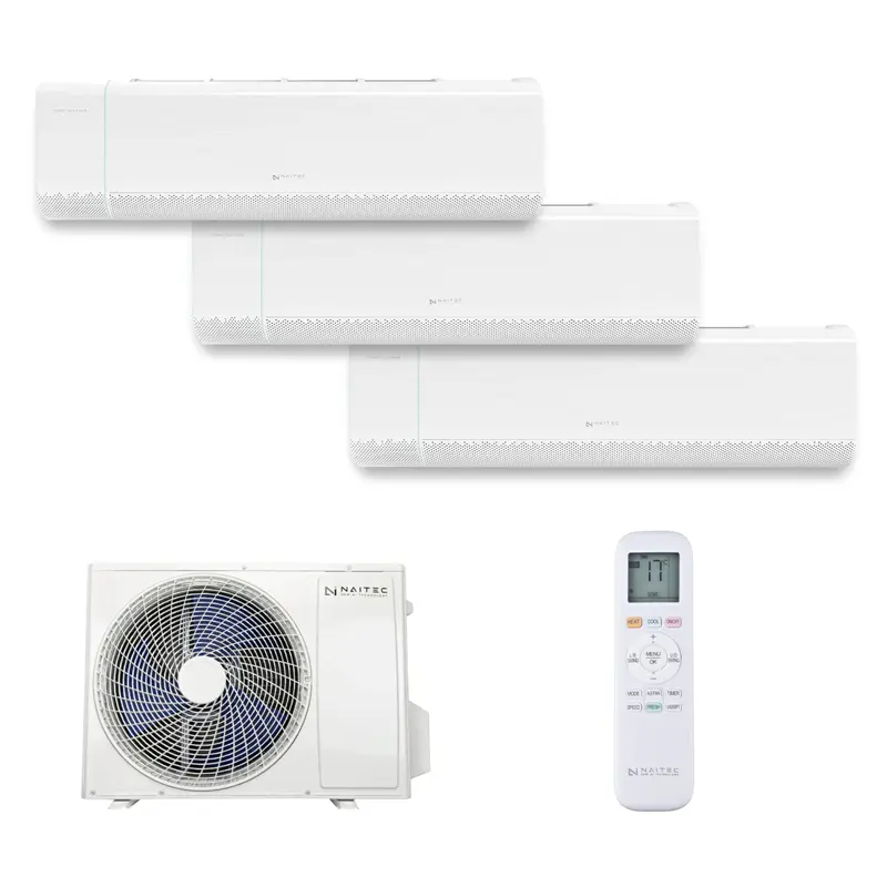 Naitec Multisplit - vonkajšia 8 kW + 3 x Naitec Stellair vnútorná 3,5 kW