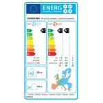 Samsung Wind Free Elite 3,5 kW vnútorná jednotka AR12CXCAAWKNEU energetický certifikát