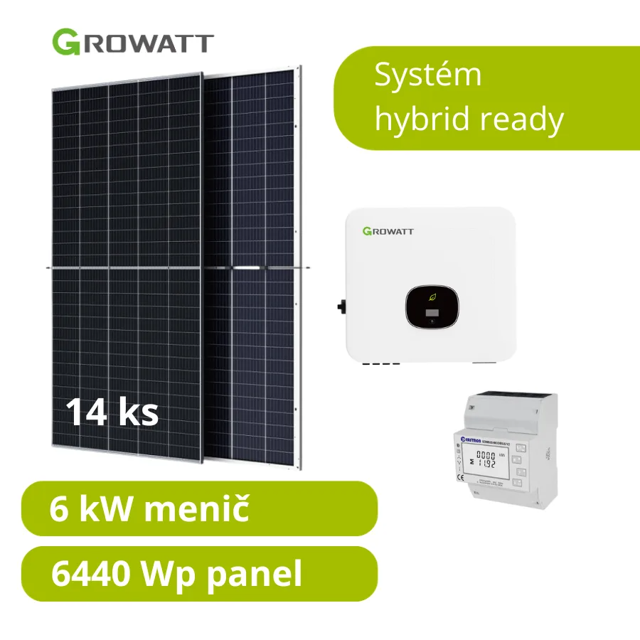 Growatt SET 6 kW-MOD s montážou