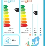 Samsung WindFree Mini 4- Way Cassette High EE 2,6 kW AC026BNNPKG/EU + AC026BXAPKG/EU