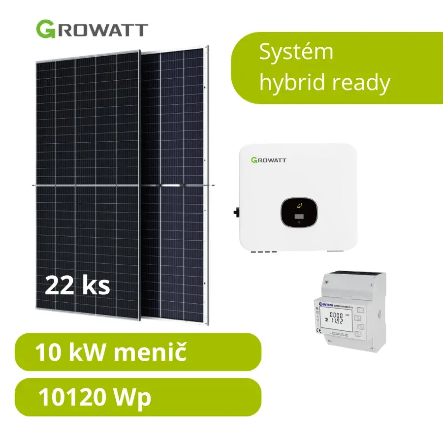 Growatt SET 10 kW-MOD s montážou