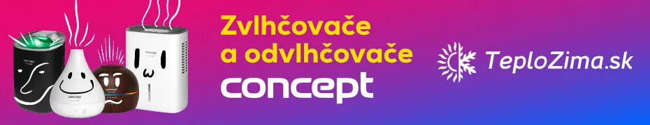 Zvlhčovače a odvlhčovače značky Concept