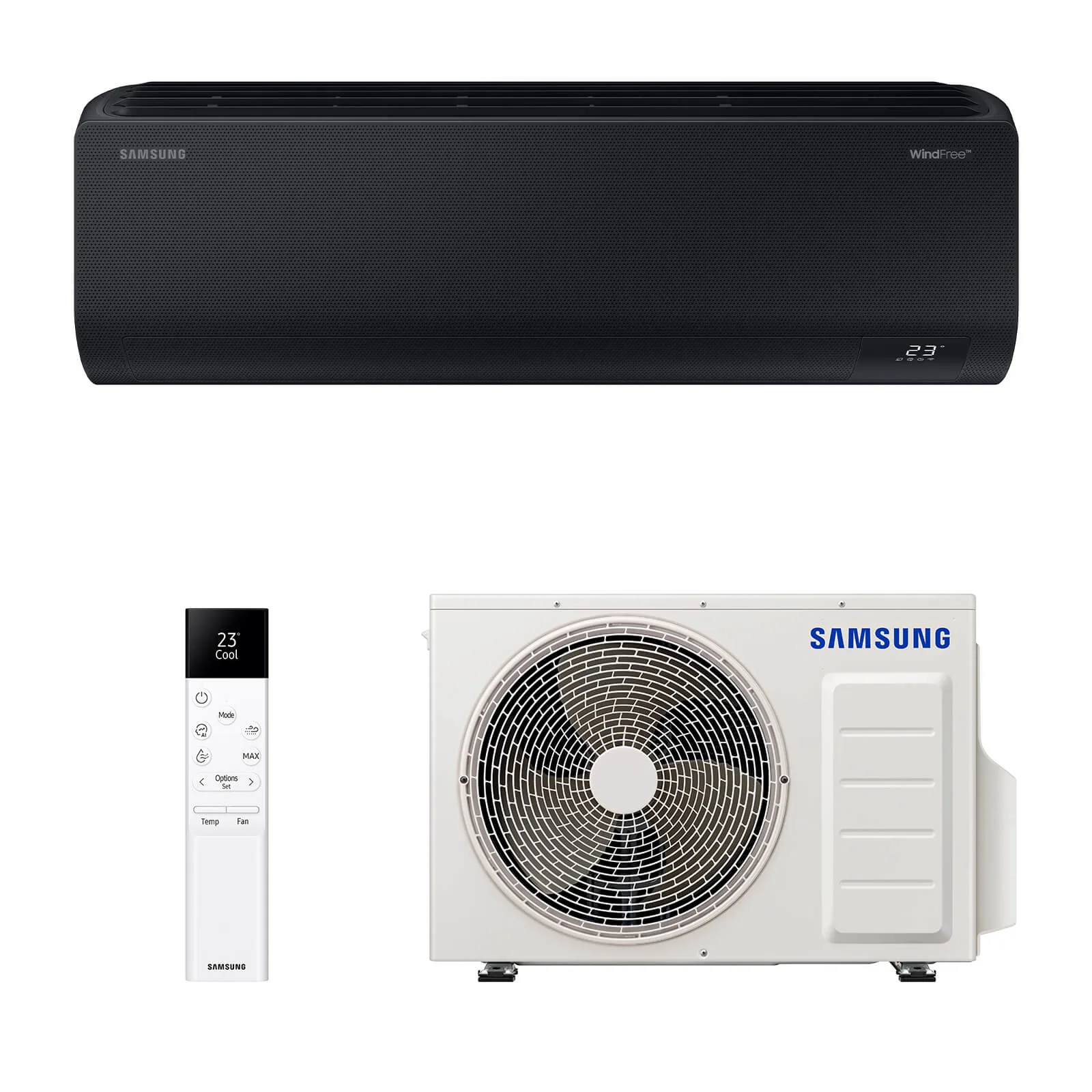 Samsung WindFree Avant Black S2 2,5 kW s montážou