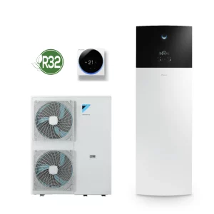 Daikin Altherma 3 HF 16 kW + 180 l zásobník + 6 kW záložný doohrev EAVX16S18D6V + EPGA16DV