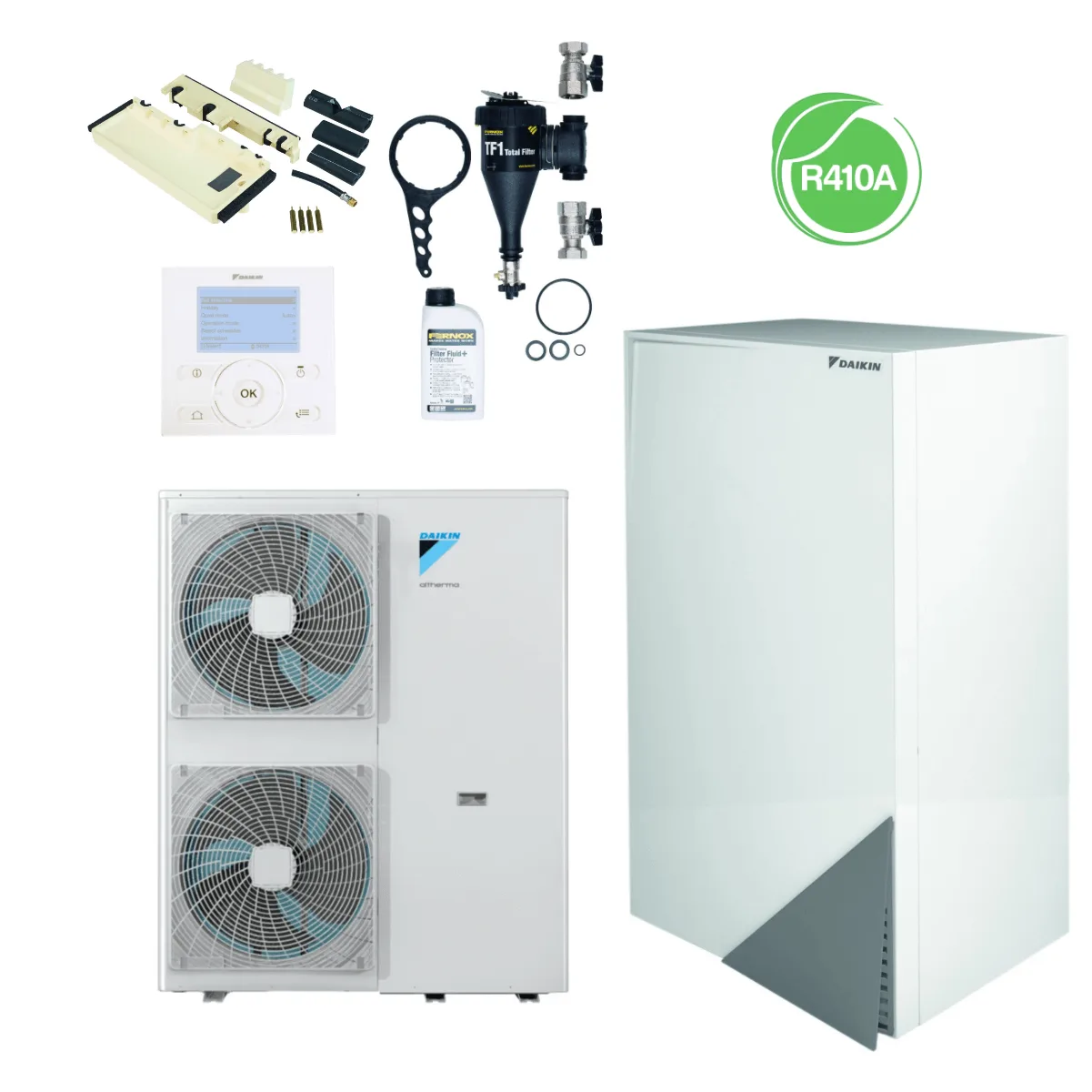 Daikin Altherma RW 14 kW + 9 kW záložný ohrev EHBX16CB9W + ERLQ014CW1