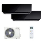 Naitec Multisplit – vonkajšia 5 kW + 2 x Naitec Onyx vnútorná 3,5 kW s montážou