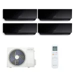 Naitec Multisplit – vonkajšia 12 kW + 4 x Naitec Onyx vnútorná 3,5 kW s montážou
