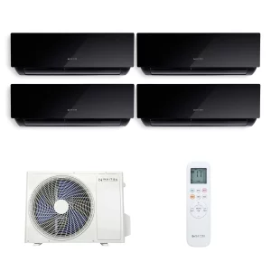 Naitec Multisplit – vonkajšia 12 kW + 4 x Naitec Onyx vnútorná 3,5 kW s montážou