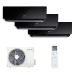Naitec Multisplit – vonkajšia 8 kW + 3 x Naitec Onyx vnútorná 3,5 kW s montážou