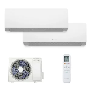 Naitec Multisplit – vonkajšia 5 kW + 2 x Naitec Sensitive Pro vnútorná 3,5 kW s montážou