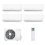 Naitec Multisplit – vonkajšia 12 kW + 4 x Naitec New Smart vnútorná 3,5 kW s montážou