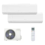 Naitec Multisplit – vonkajšia 5 kW + 2 x Naitec Stellair vnútorná 3,5 kW s montážou