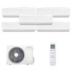 Naitec Multisplit – vonkajšia 12 kW + 5 x Naitec Stellair vnútorná 3,5 kW s montážou