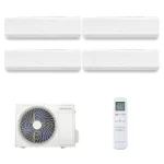 Naitec Multisplit – vonkajšia 12 kW + 4 x Naitec Stellair vnútorná 3,5 kW s montážou