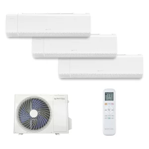 Naitec Multisplit – vonkajšia 8 kW + 3 x Naitec Stellair vnútorná 3,5 kW s montážou