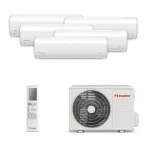 Inventor Multisplit Supreme vonkajšia 12,3 kW + 5x Inventor vnútorná 3,5 kW s montážou