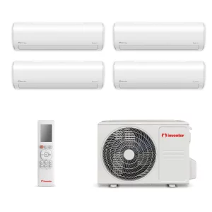 Inventor Multisplit Supreme vonkajšia 10 kW + 4x Inventor vnútorná 3,5 kW s montážou