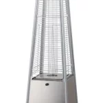Terasový ohrievač PYRAMÍDA nerez